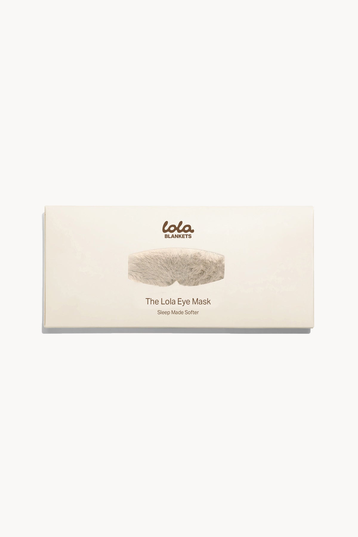 The Lola Eye Mask | Toasted Almond